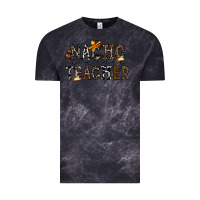 Cloud Black nacho averange teacher Vintage Tee - CowhideDigitalArt