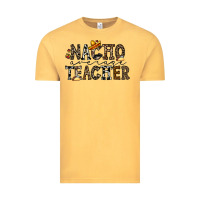 Vintage Mustard nacho averange teacher Vintage Tee - CowhideDigitalArt