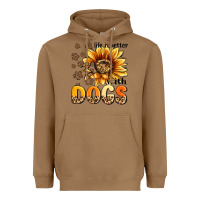 Toasted Coconut life is better with dogs sunflower Heavyweight Hoodie - MaliasSmallBusiness