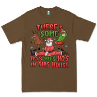 Cacao there's some ho's ho's ho's in this house Premium Tee - MaliasSmallBusiness