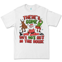 White there's some ho's ho's ho's in this house Premium Tee - MaliasSmallBusiness
