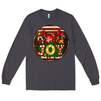 Smoke Christmas joy and hot chocolate Long Sleeve Tee - AdoDesignShop