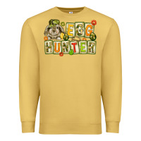 Antique Gold Egg hunter with camouflage plate letters Premium Sweatshirt - NancyCooperArtShop