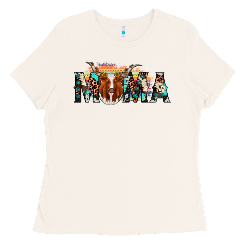 Longhorn Mama Ladies Tee by AdoDesignShop | Teevron
