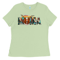 Matcha longhorn mama Ladies Tee - AdoDesignShop