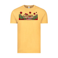 Vintage Mustard chingona 16oz libbey cup Vintage Tee - HRA Design Shop