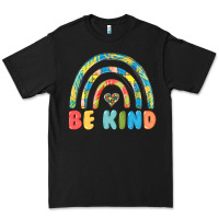 Black be kind autism Premium Tee - MaliasSmallBusiness
