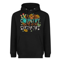 Black a country girl can survive Heavyweight Hoodie - MaliasSmallBusiness