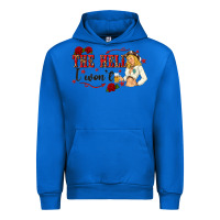 Cobalt the hell i wont with sassy pinup cowgirl Urban Hoodie - texasbilliewilder