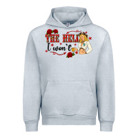 Heather Grey the hell i wont with sassy pinup cowgirl Urban Hoodie - texasbilliewilder