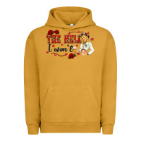 Pigment Peanut Butter the hell i wont with sassy pinup cowgirl Urban Hoodie - texasbilliewilder