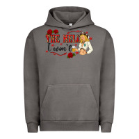 Pigment Tornado the hell i wont with sassy pinup cowgirl Urban Hoodie - texasbilliewilder