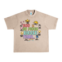 French Oak god is bigger Urban Heavy Tee - JahusDesignShop