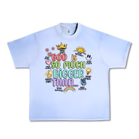 Grape Ice god is bigger Urban Heavy Tee - JahusDesignShop