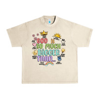 Sandshell god is bigger Urban Heavy Tee - JahusDesignShop