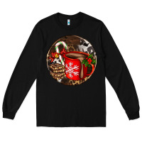 Black Christmas hot chocolate and chocolate Long Sleeve Tee - AdoDesignShop