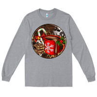 Heather Grey Christmas hot chocolate and chocolate Long Sleeve Tee - AdoDesignShop