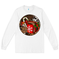 White Christmas hot chocolate and chocolate Long Sleeve Tee - AdoDesignShop