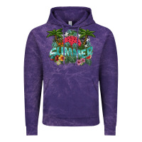 Cloud Purple summer Vintage Hoodie - SublimationCraftShop
