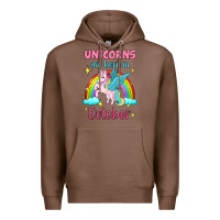Chestnut unicorns are born in october Premium Hoodie - Jasminsmagicworld