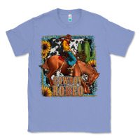 Colony Blue cowboy rodeo Classic Tee - JahusDesignShop