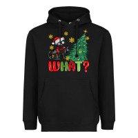 Black christmas  cat  what Heavyweight Hoodie - MaliasSmallBusiness
