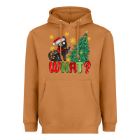 Meerkat christmas  cat  what Heavyweight Hoodie - MaliasSmallBusiness