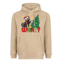 Mushroom christmas  cat  what Heavyweight Hoodie - MaliasSmallBusiness