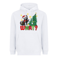 White christmas  cat  what Heavyweight Hoodie - MaliasSmallBusiness