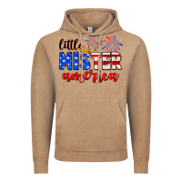 Vintage Coffee little mister america Vintage Hoodie - Neo Western