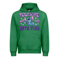 Emerald touch me and i will bite you Urban Hoodie - texasbilliewilder