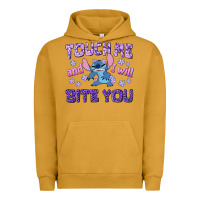 Pigment Peanut Butter touch me and i will bite you Urban Hoodie - texasbilliewilder