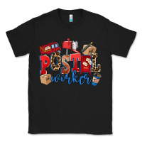 Black postal worker Classic Tee - AdoDesignShop