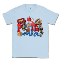 Dusty Blue postal worker Classic Tee - AdoDesignShop