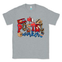 Heather Grey postal worker Classic Tee - AdoDesignShop