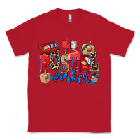 Red postal worker Classic Tee - AdoDesignShop