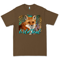 Cacao wild soul fox with dream catcher Premium Tee - BarkalooDesign