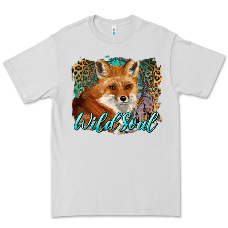 Wild Soul Fox With Dream Catcher Premium Tee by BarkalooDesign | Teevron