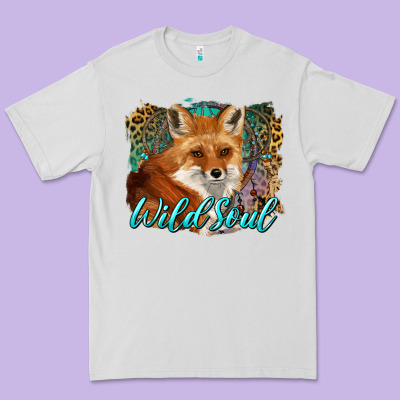 Wild Soul Fox With Dream Catcher Premium Tee Designed By Barkaloodesign