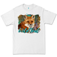 White wild soul fox with dream catcher Premium Tee - BarkalooDesign