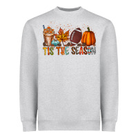 Heather Grey tis the season Heavyweight Sweatshirt - RacoonDesign