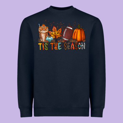 Tis The Season Heavyweight Sweatshirt Designed By Racoondesign