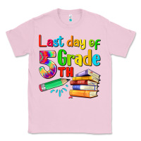 Bubblegum Pink last day of fifth grade Classic Tee - Artiststas