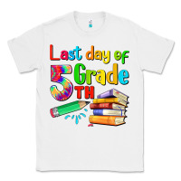 White last day of fifth grade Classic Tee - Artiststas