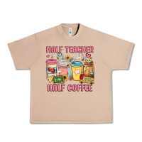Burro half teacher half coffee Urban Heavy Tee - JahusDesignShop