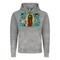 Cloud Rock Gemstone our lady of Guadalupe Vintage Hoodie - JahusDesignShop