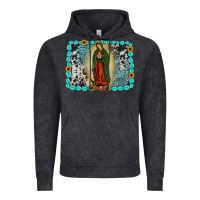 Vintage Black Gemstone our lady of Guadalupe Vintage Hoodie - JahusDesignShop