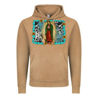 Vintage Camel Gemstone our lady of Guadalupe Vintage Hoodie - JahusDesignShop