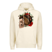Tofu leopard bandana and roses skull Premium Hoodie - Jasminsmagicworld