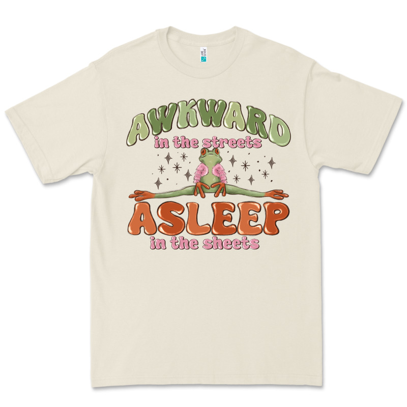 Awkward In The Streets Asleep In The Sheets Premium Tee by MaliasSmallBusiness | Teevron